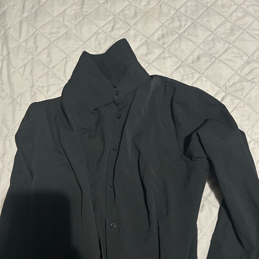 Black Button-Up Shirt